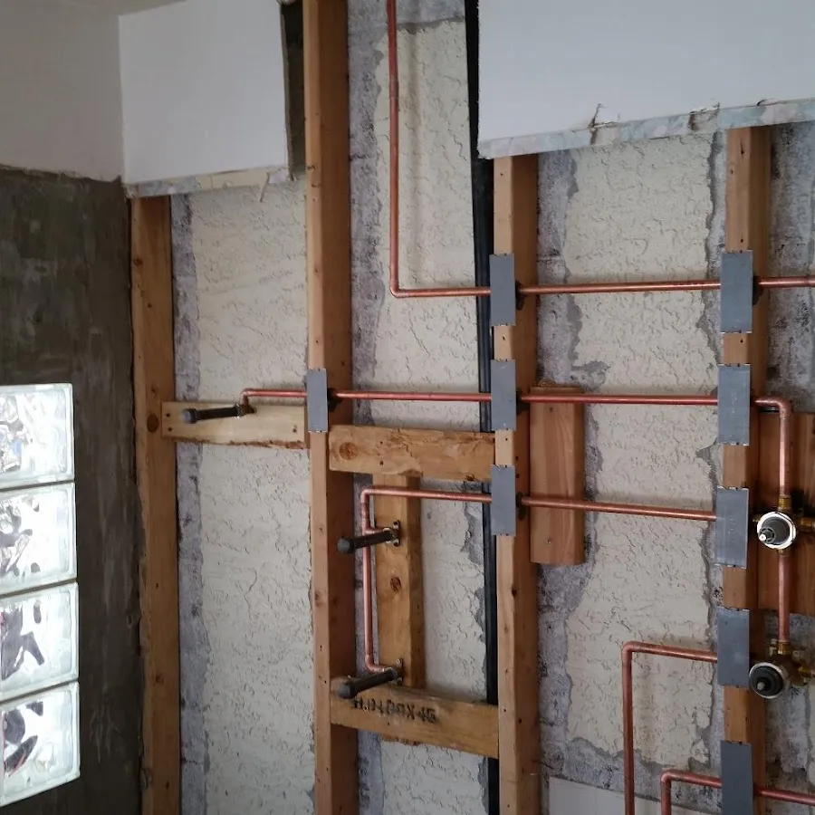 Copper pipe installation for Burst Pipe Repair in Morgan City